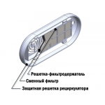Фильтр воздушный сменный ФВС-"КРОНТ"  260х90 мм, комплект 12 шт.